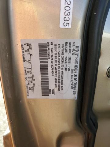 Photo 10 from auction – 2000 MERCURY GRAND MARQ with VIN 2MEFM75W4YX709580