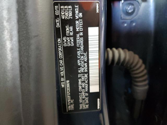 Photo 10 from auction – 2012 VOLVO S60 T5 with VIN YV1622FS7C2036618