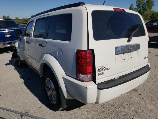 Photo 3 from auction – 2008 DODGE NITRO SLT with VIN 1D8GU58K28W168898