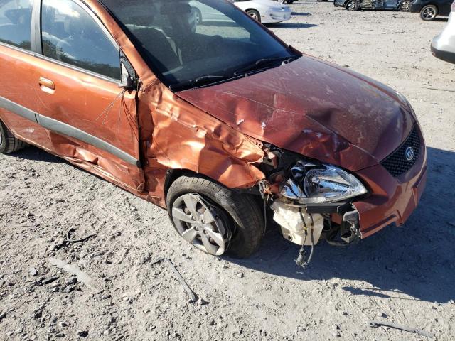Photo 9 from auction – 2009 KIA RIO BASE with VIN KNADE223896497831