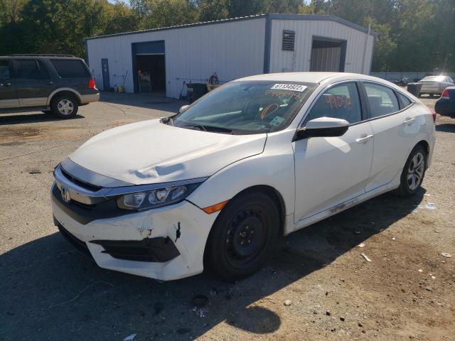 Photo 2 from auction – 2017 HONDA CIVIC LX with VIN 19XFC2F55HE040898