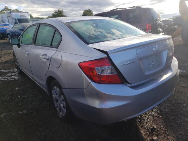 Photo 3 from auction – 2012 HONDA CIVIC LX with VIN 19XFB2F59CE341444