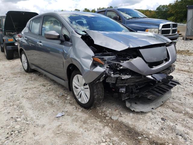 NISSAN LEAF S 2022 with VIN 1N4AZ1BV2NC555682 - Photo from auction