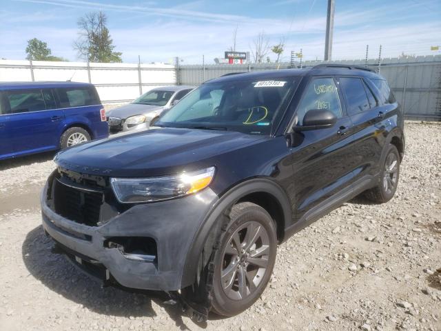 Photo 2 from auction – 2021 FORD EXPLORER X with VIN 1FMSK8DH1MGA38458