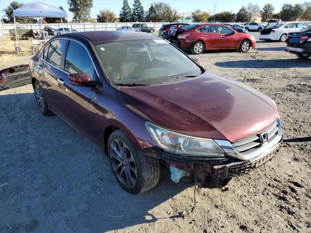 HONDA ACCORD SPO 2015 with VIN 1HGCR2F55FA033775 - Photo from auction