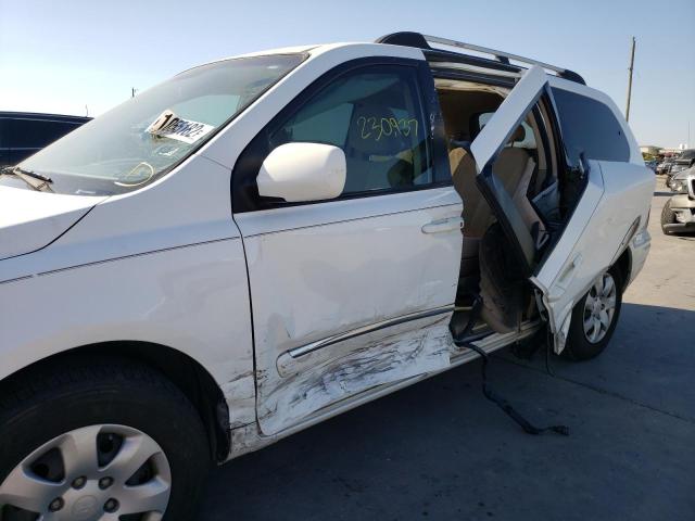 Photo 9 from auction – 2008 HYUNDAI ENTOURAGE with VIN KNDMC233686051876