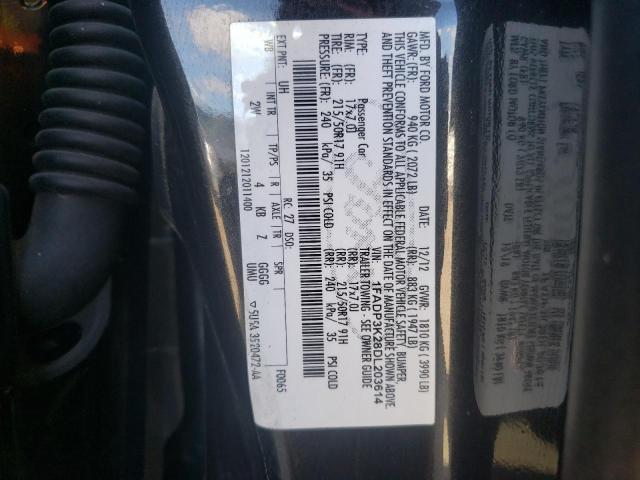 Photo 10 from auction – 2013 FORD FOCUS SE with VIN 1FADP3K28DL203614