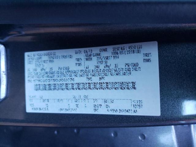 Photo 10 from auction – 2013 FORD ESCAPE SE with VIN 1FMCU0GX5DUD63778