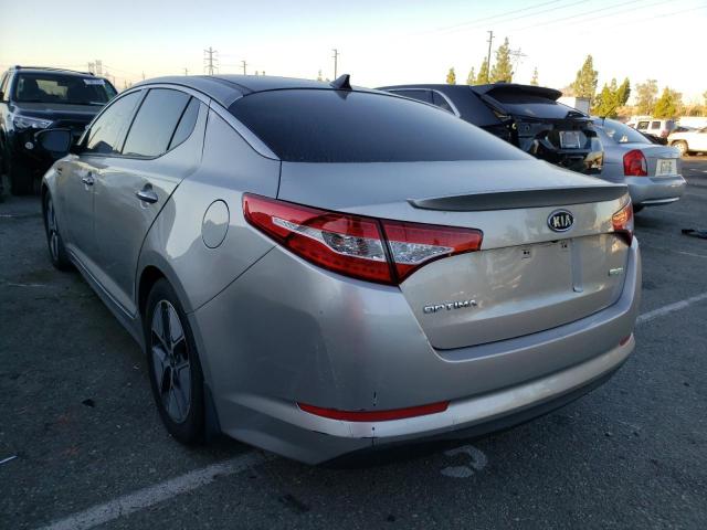 Photo 3 from auction – 2012 KIA OPTIMA HYB with VIN KNAGM4ADXC5016299