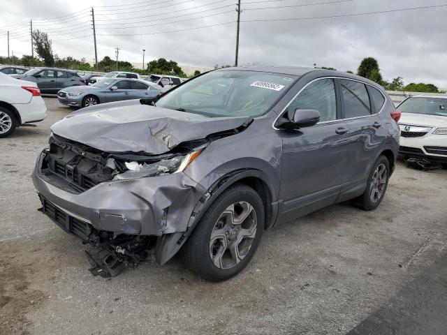 Photo 2 from auction – 2017 HONDA CR-V EX with VIN 7FARW1H5XHE002433