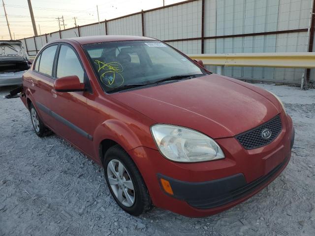 KIA RIO BASE 2009 with VIN KNADE223896571068 - Photo from auction