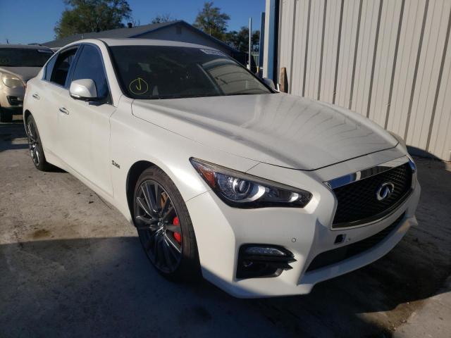 INFINITI Q50 RED SP 2017 with VIN JN1FV7AP5HM851007 - Photo from auction