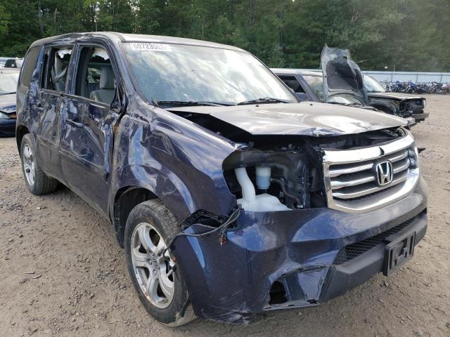 HONDA PILOT EX 2015 with VIN 5FNYF4H40FB055476 - Photo from auction