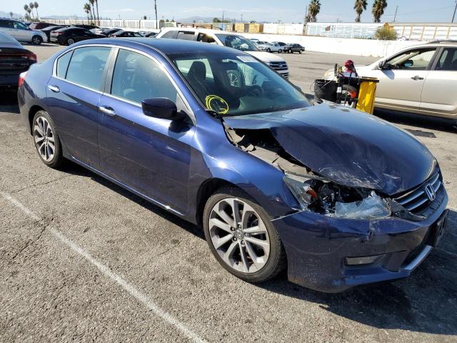 HONDA ACCORD SPO 2014 with VIN 1HGCR2F58EA233371 - Photo from auction