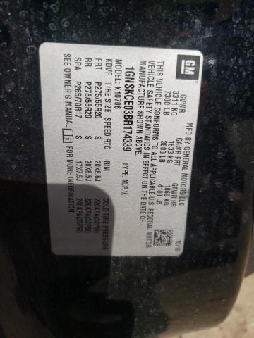 Photo 10 from auction – 2011 CHEVROLET TAHOE K150 with VIN 1GNSKCE03BR174339