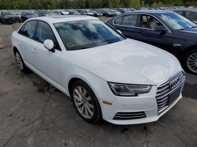 Photo 1 from auction – 2017 AUDI A4 PREMIUM with VIN WAUANAF42HN006576