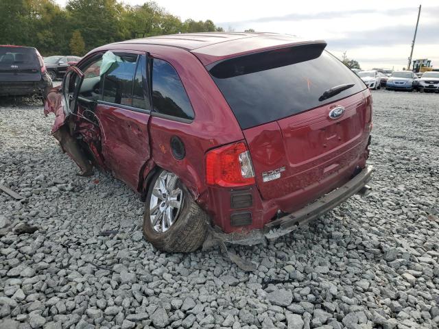 Photo 3 from auction – 2013 FORD EDGE SEL with VIN 2FMDK3JC8DBE09921