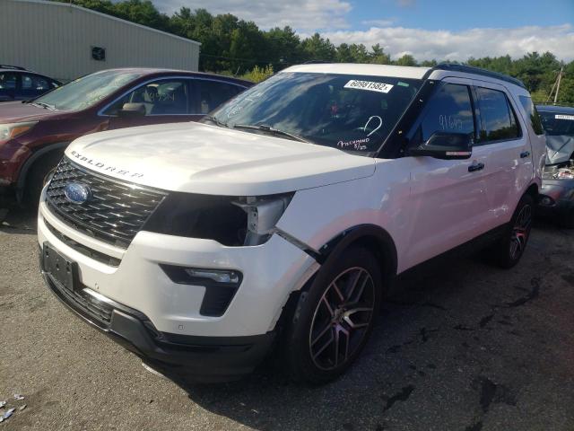 Photo 2 from auction – 2018 FORD EXPLORER S with VIN 1FM5K8GT1JGC24008
