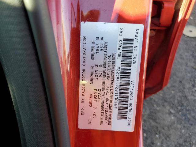 Photo 10 from auction – 2013 MAZDA 3 I with VIN JM1BL1LP2D1764222
