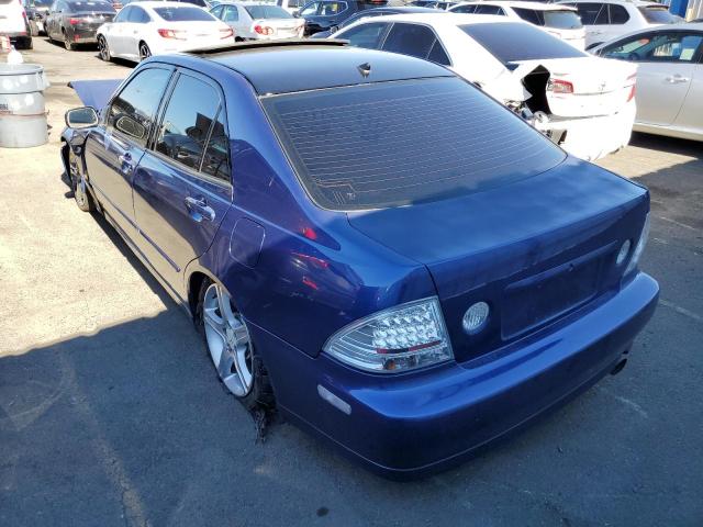 Photo 3 from auction – 2002 LEXUS IS 300 with VIN JTHBD192020050180