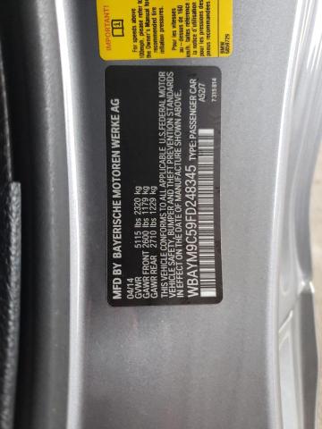 Photo 10 from auction – 2015 BMW 650 I with VIN WBAYM9C59FD248345