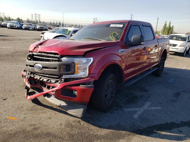 Photo 2 from auction – 2018 FORD F150 SUPER with VIN 1FTEW1CP7JKF60395