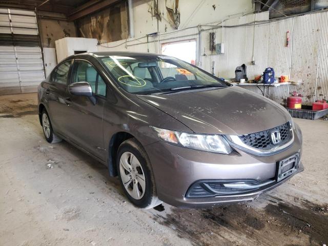 HONDA CIVIC EX 2014 with VIN 2HGFB2F50EH502210 - Photo from auction