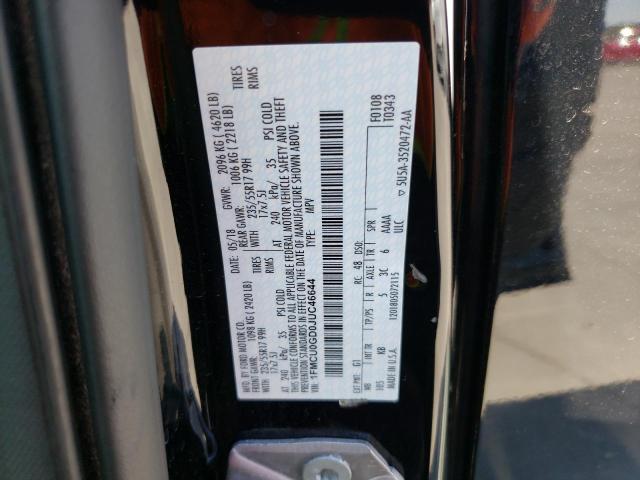 Photo 10 from auction – 2018 FORD ESCAPE SE with VIN 1FMCU0GD0JUC46644