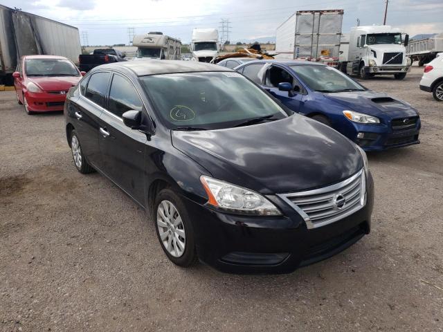 NISSAN SENTRA S 2015 with VIN 3N1AB7AP2FY383265 - Photo from auction
