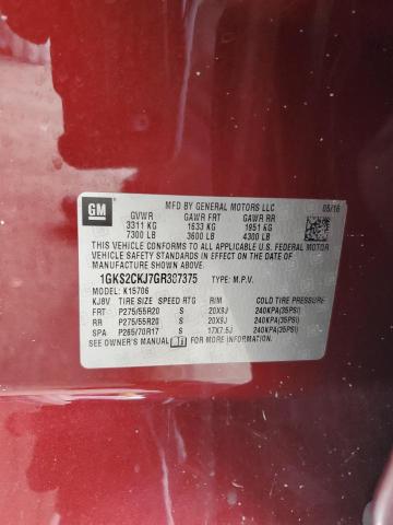 Photo 10 from auction – 2016 GMC YUKON DENA with VIN 1GKS2CKJ7GR387375