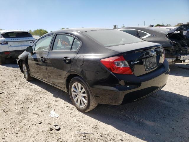 Photo 3 from auction – 2012 HONDA CIVIC EXL with VIN 19XFB2F95CE046702