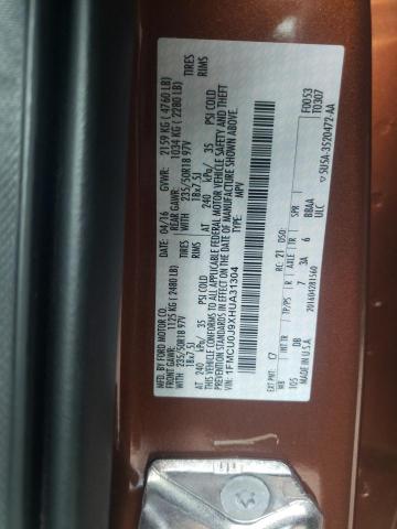 Photo 10 from auction – 2017 FORD ESCAPE TIT with VIN 1FMCU0J9XHUA31304