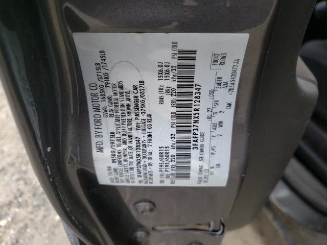 Photo 10 from auction – 2005 FORD FOCUS ZX5 with VIN 3FAFP37NX5R128347