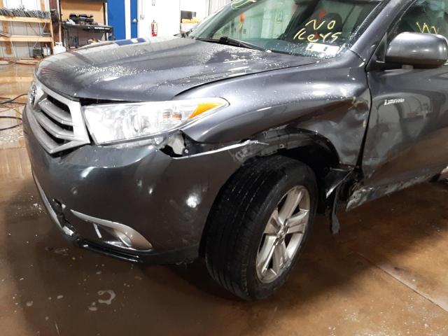 Photo 9 from auction – 2013 TOYOTA HIGHLANDER with VIN 5TDDK3EH8DS278983