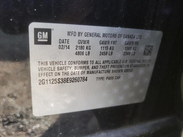Photo 10 from auction – 2014 CHEVROLET IMPALA LT with VIN 2G1125S38E9260784