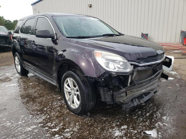 CHEVROLET EQUINOX LS 2017 with VIN 2GNFLEEK1H6304294 - Photo from auction