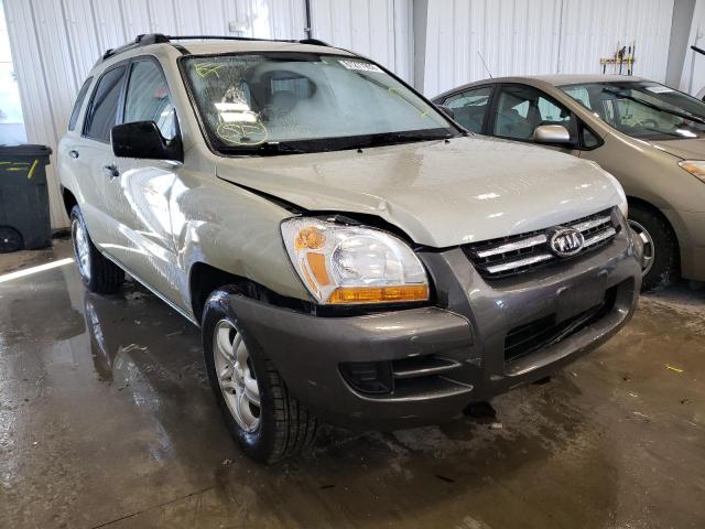 KIA SPORTAGE E 2008 with VIN KNDJE723087517338 - Photo from auction