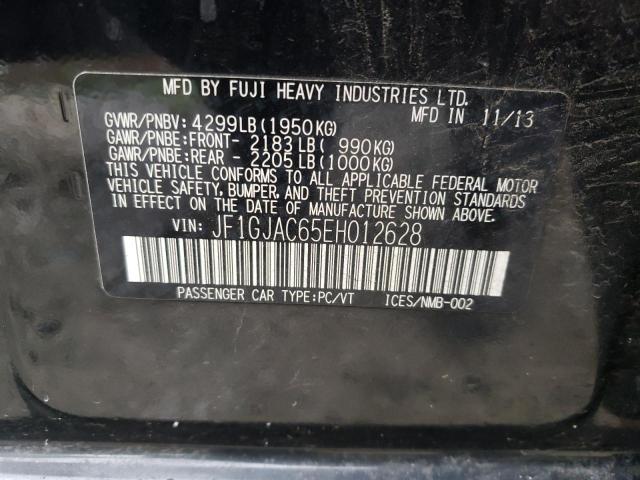 Photo 10 from auction – 2014 SUBARU IMPREZA PR with VIN JF1GJAC65EH012628