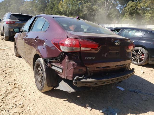 Photo 3 from auction – 2017 KIA FORTE LX with VIN 3KPFK4A76HE097067