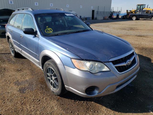 SUBARU OUTBACK 2008 with VIN 4S4BP60C387316332 - Photo from auction