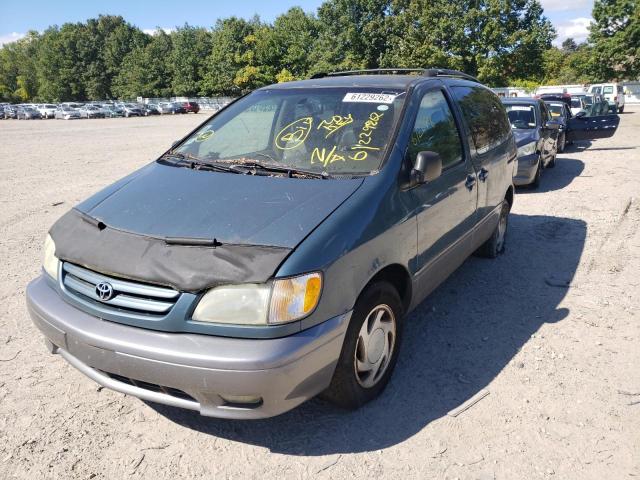 Photo 2 from auction – 2002 TOYOTA SIENNA LE with VIN 4T3ZF13C42U453540