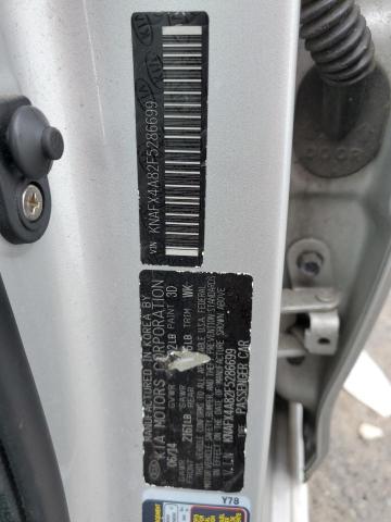 Photo 10 from auction – 2015 KIA FORTE EX with VIN KNAFX4A82F5286699