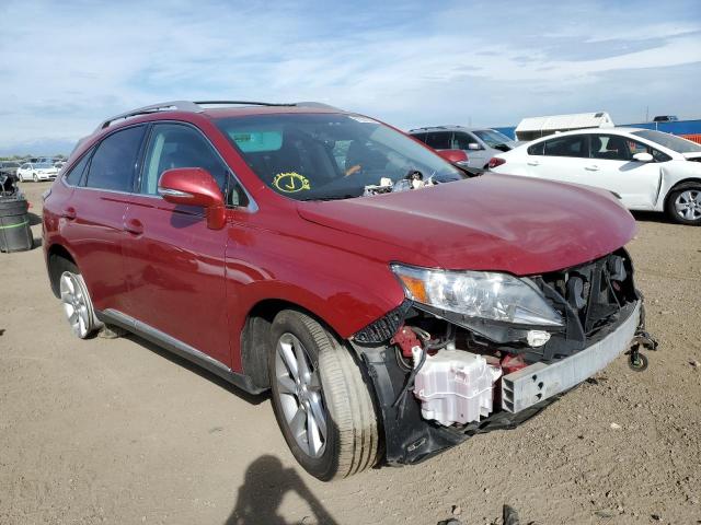 LEXUS RX 350 2012 with VIN 2T2ZK1BA4CC071561 - Photo from auction