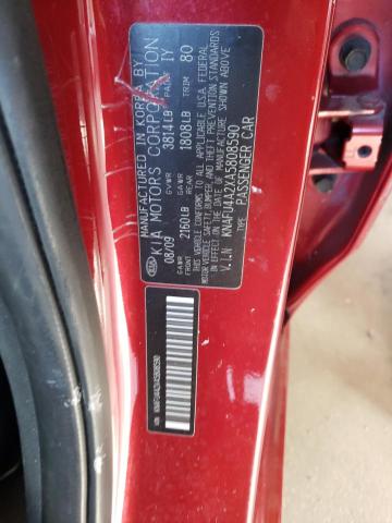 Photo 10 from auction – 2010 KIA FORTE EX with VIN KNAFU4A2XA5808590