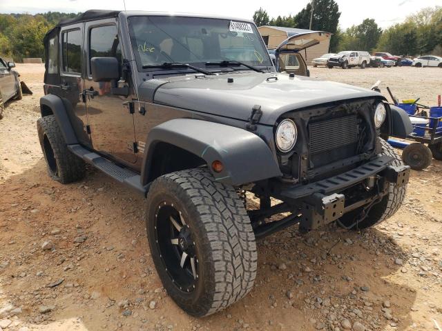 JEEP WRANGLER U 2017 with VIN 1C4BJWDG9HL623482 - Photo from auction