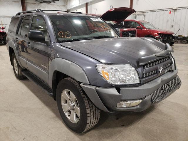 TOYOTA 4RUNNER SR 2003 with VIN JTEBU14R330009450 - Photo from auction