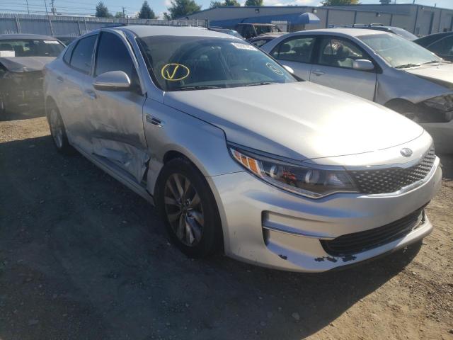 KIA OPTIMA EX 2016 with VIN 5XXGU4L39GG120033 - Photo from auction