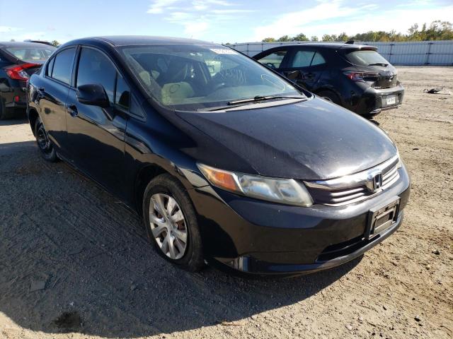 HONDA CIVIC LX 2012 with VIN 19XFB2F50CE368967 - Photo from auction