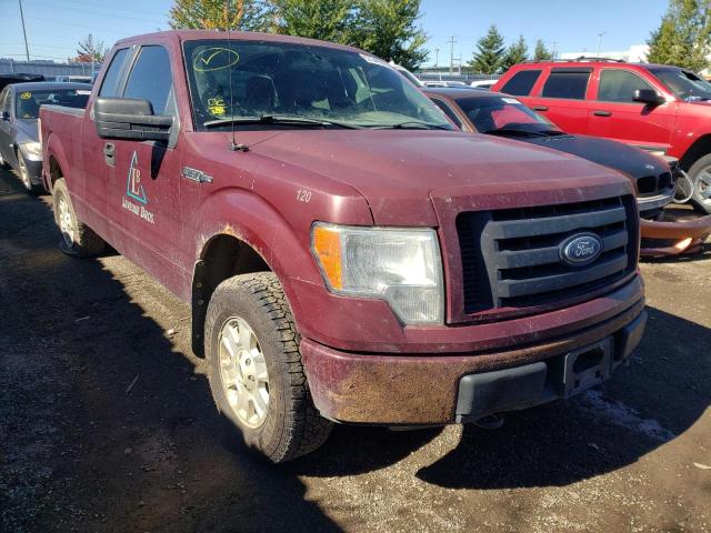 FORD F150 SUPER 2012 with VIN 1FTEX1EM5CKD40840 - Photo from auction
