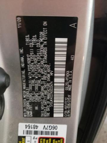 Photo 10 from auction – 2010 TOYOTA SIENNA LE with VIN 5TDJK4CC7AS033474